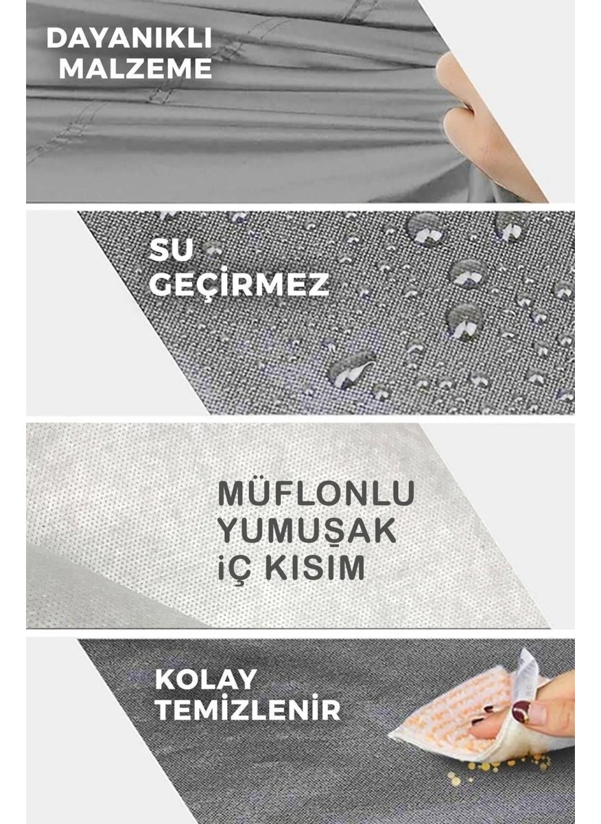Breen Isuzu Trooper Compatible Auto Cover, Car Cover, Water and Sun Proof Car Tent  - Image 3