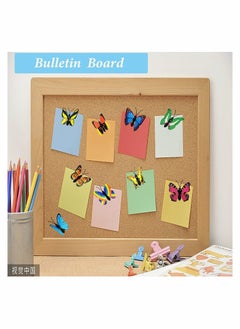 KASTWAVE Thumb Tacks, 50 Pcs Butterfly ThumbNails Decorative Push Pins Colorful Cute Pushpins for Photo Wall Whiteboard Corkboard Maps or Bulletin Board Office Supplies  - Image 4