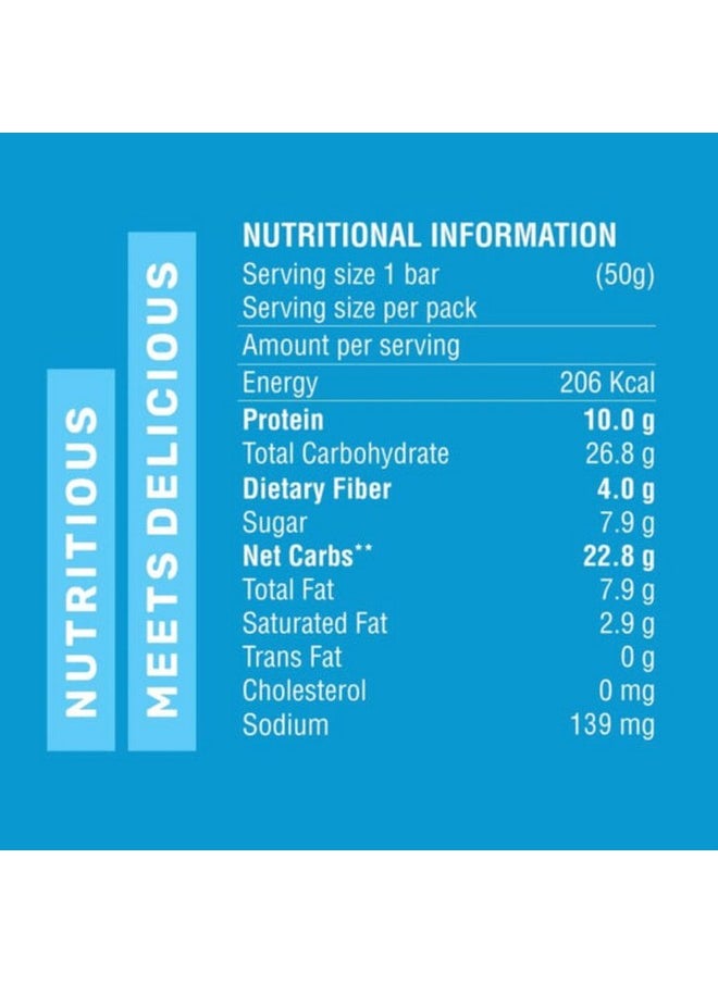 RiteBite Max Protein Daily Choco Classic 10G Protein Bars [Pack Of 1, 50 Gram]  - Image 3
