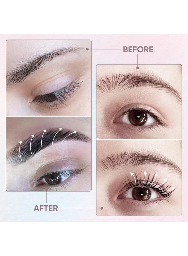 Libeauty Brow Lamination Kit Lash Lift Kit Lasting 8 Weeks Sachet Disposable Upgraded Version Curling Perming Wave Lotion & Liquid Set Home Perm Kit - Image 4