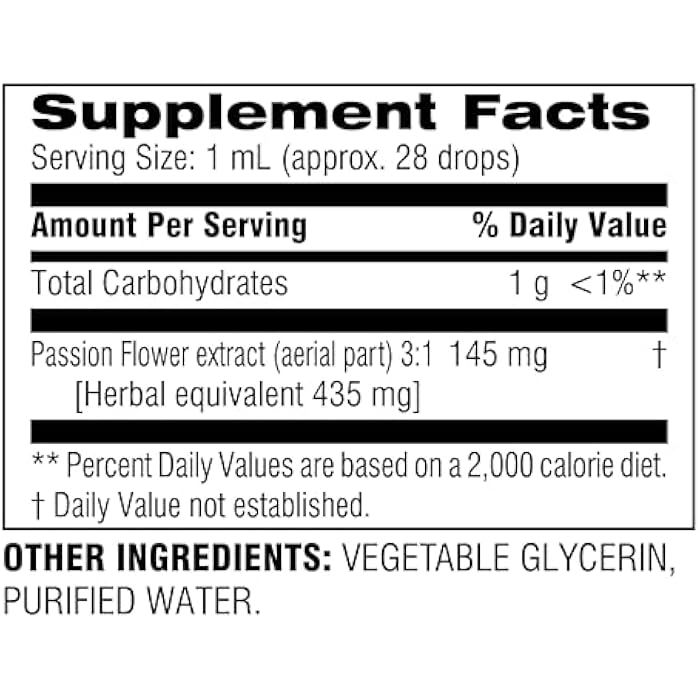Botanic Choice Passion Flower Liquid Extract - Alcohol-Free Herbal Supplement, Traditional Support for Relaxation - 1 Fl. Oz - Image 2