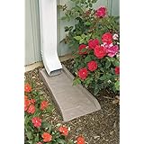 suncast Suncast SB24 Rain Gutter Downspout Splash Block, Light Taupe  - Image 1