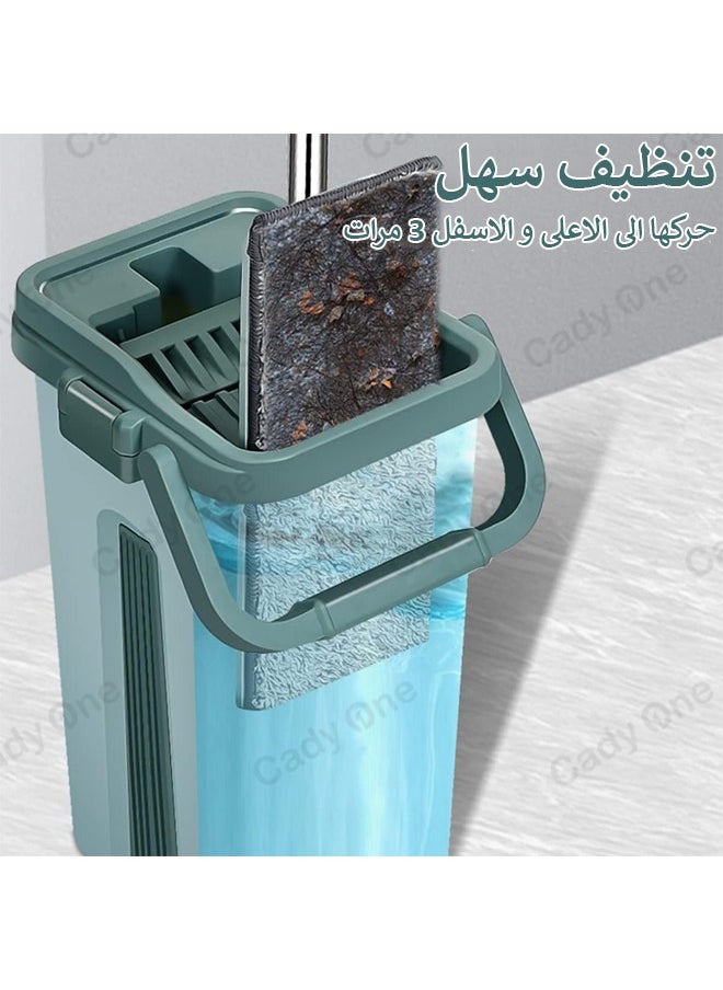 Cady One - Microfiber floor cleaning mop set with bucket and refill roller - Image 1
