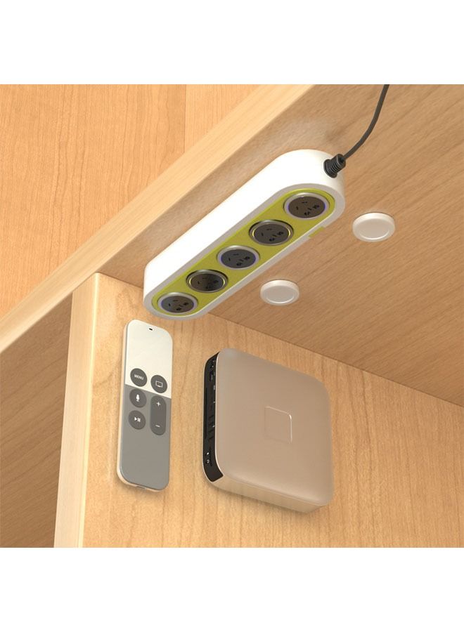 2-Piece Multi-Purpose Remote Control Magnetic Hook Strong Magnetic Hook Storage Tool - Image 4