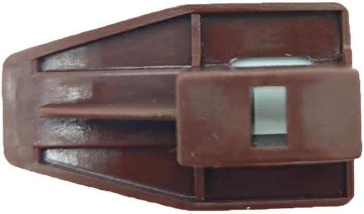 ChenYu 10 sets for kenlin Drawer Slide Track Guide Glide - Replacement Parts for Dressers and Nightstands - Bottom Mount - Brown (10) - Image 5