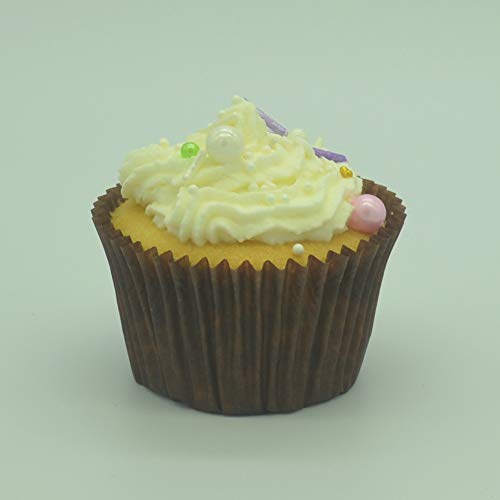Huaswan Coffee Cupcake Liners Greaseproof Paper Standard Baking Cups for Party and More, 150-Count - Image 5