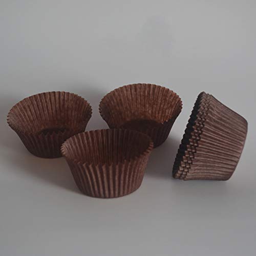 Huaswan Coffee Cupcake Liners Greaseproof Paper Standard Baking Cups for Party and More, 150-Count - Image 3