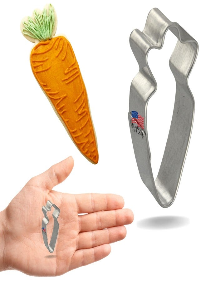 Foose Cookie Cutters Miniature Carrot 1.75 Inch, Made in the USA - Image 1