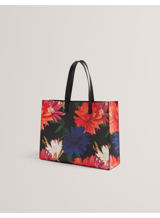 Ted Baker Printed Dahlia Extra Large Icon Bag - Image 4