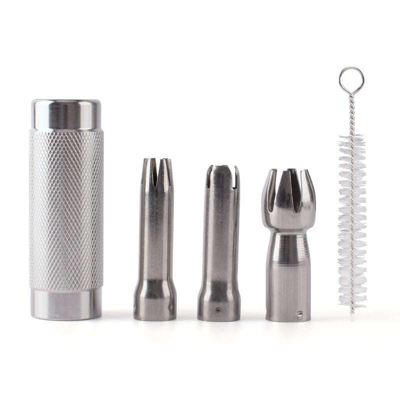 MUPCOOK Set of 5 Whipped Cream Dispenser Parts Replacement Kit for Cream Whippers Stainless Steel by MUPCOOK 