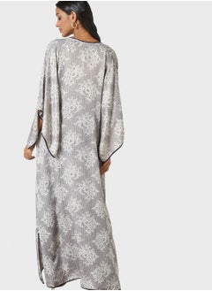 Coco Desert Printed Abaya  - Image 2