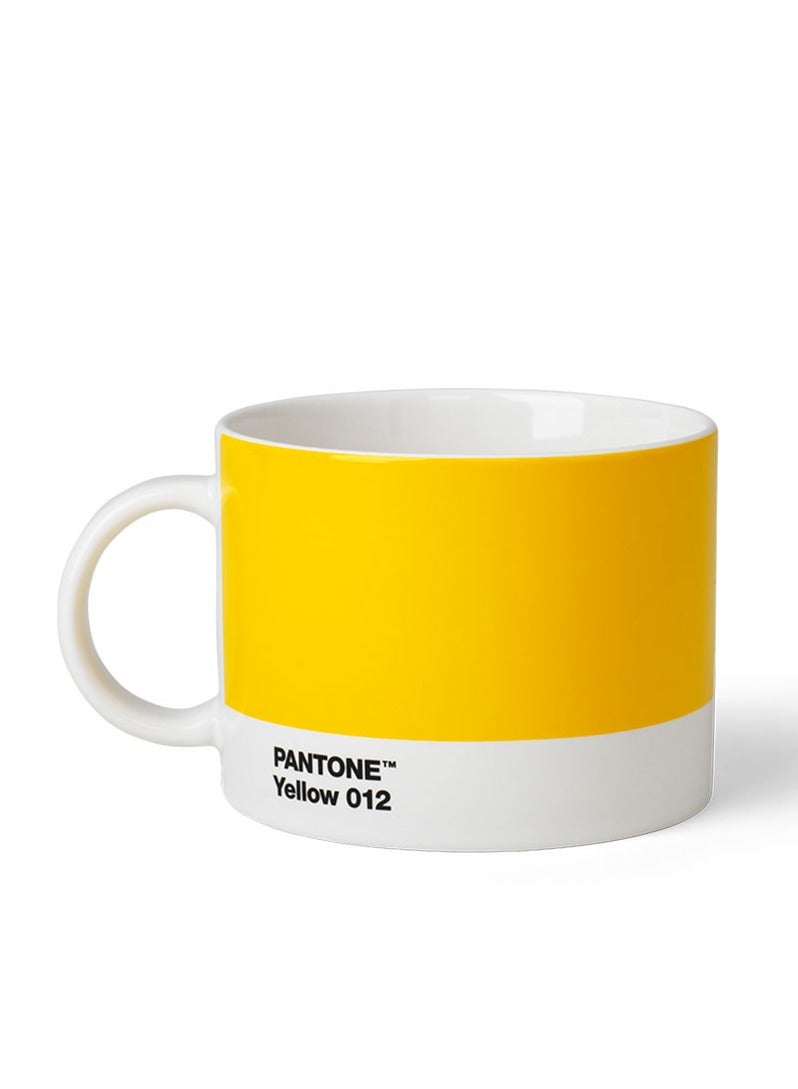 Pantone Begin Your Morning Tea Cup – Yellow