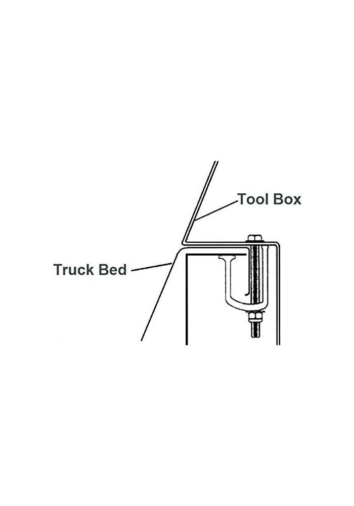 JQuad Easy Mount Truck Tool Box Clamps - 4 Pack - Image 5