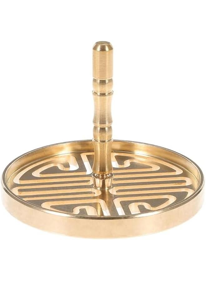 Chinese Lotus Incense Cone Mold DIY Brass Tools for Making Fragrance Accessories Gold Color  - Image 1