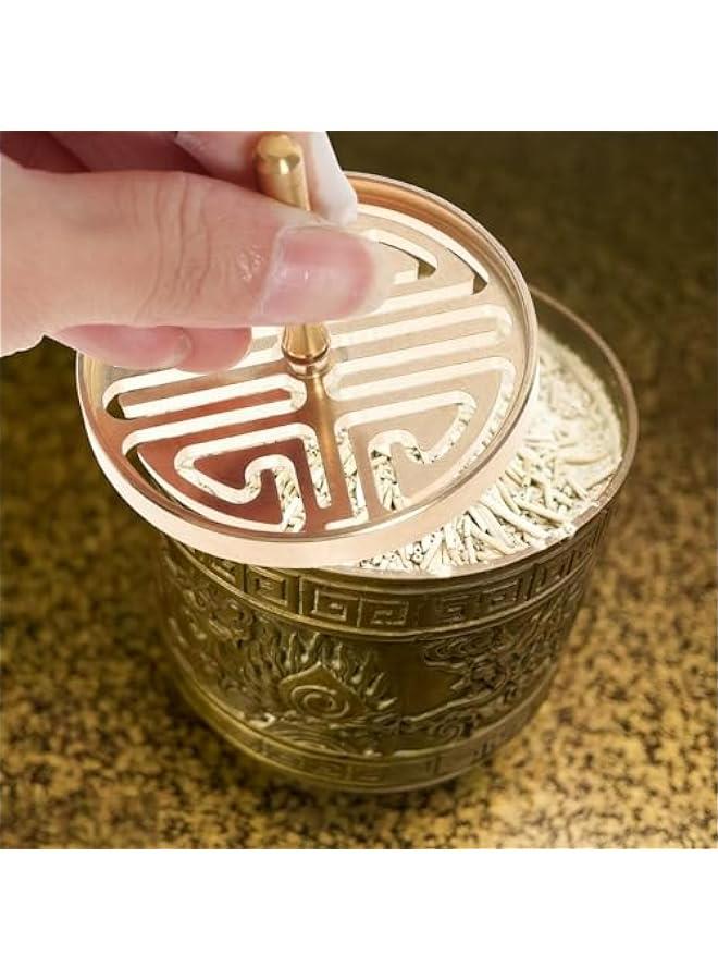 Chinese Lotus Incense Cone Mold DIY Brass Tools for Making Fragrance Accessories Gold Color  - Image 2