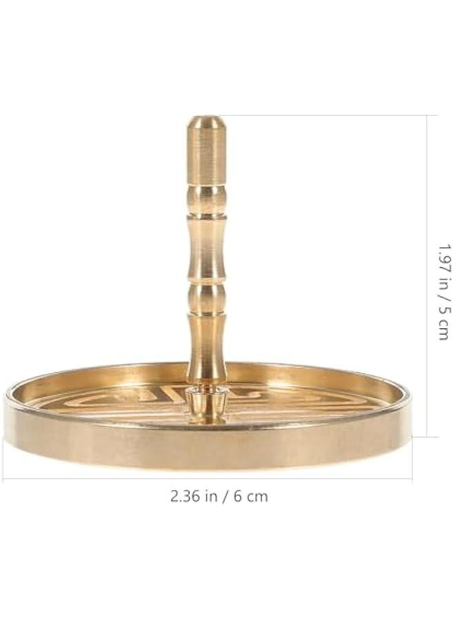 Chinese Lotus Incense Cone Mold DIY Brass Tools for Making Fragrance Accessories Gold Color  - Image 3