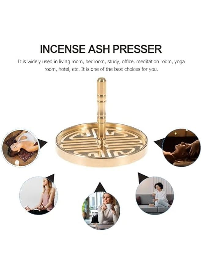 Chinese Lotus Incense Cone Mold DIY Brass Tools for Making Fragrance Accessories Gold Color  - Image 5