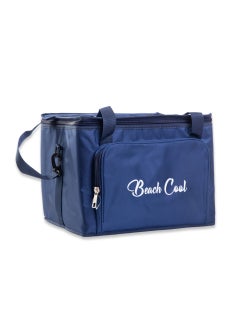 Hot and Cold Lunch Bag - Padded and High Quality Material - Adjustable Strap - 15 Liter - Navy