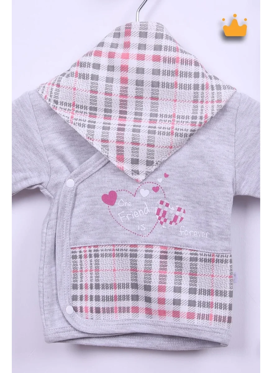 Baby Hola Babyhola 100% Cotton Baby Newborn Plaid Bodysuit Set of 5 0-3 Months Hospital Delivery 24120