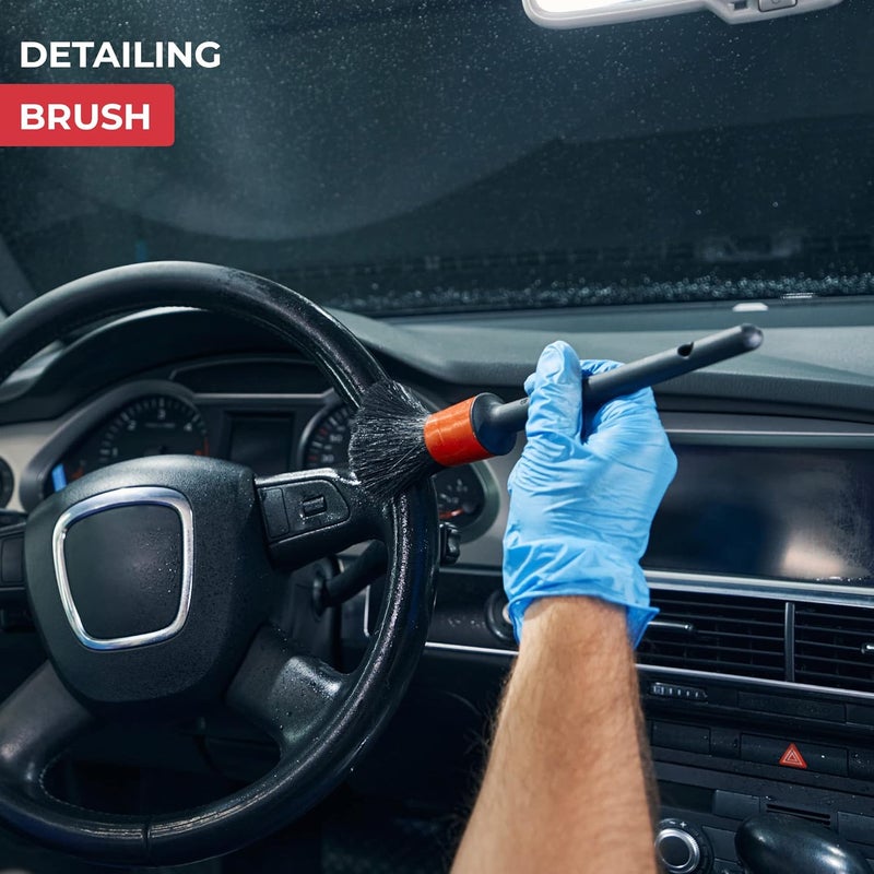 GADLANE 9 Piece Car Cleaning Kit with Storage Bag - Image 5
