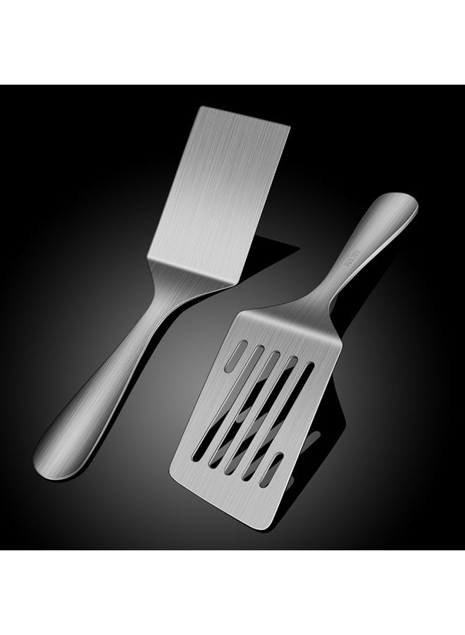 304 Stainless Steel Cooking Spatula Small Sautee Spatula Flat Spatula Iron Plate Burnt Steak Spatula Pancake Tiramisu Special Spatula-Specifications:Claw Shovel Flat Shovel - Image 4