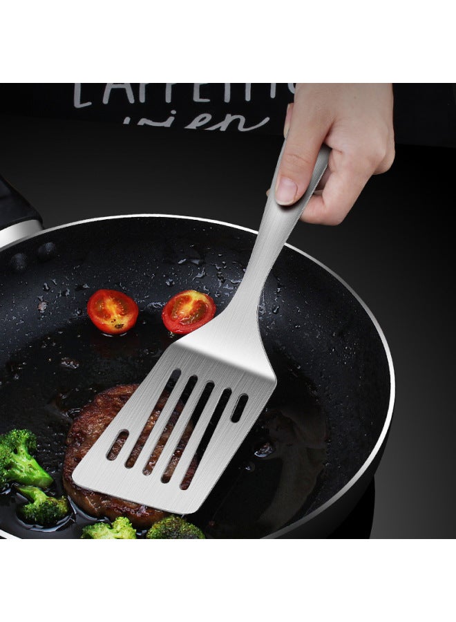 304 Stainless Steel Cooking Spatula Small Sautee Spatula Flat Spatula Iron Plate Burnt Steak Spatula Pancake Tiramisu Special Spatula-Specifications:Claw Shovel Flat Shovel - Image 3