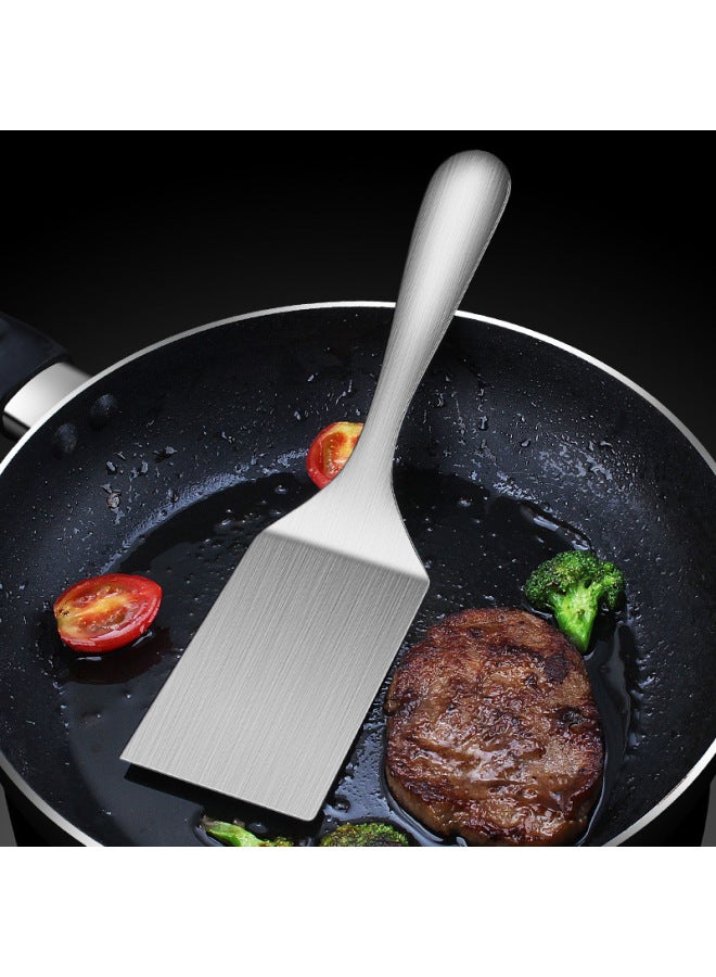 304 Stainless Steel Cooking Spatula Small Sautee Spatula Flat Spatula Iron Plate Burnt Steak Spatula Pancake Tiramisu Special Spatula-Specifications:Claw Shovel Flat Shovel - Image 2