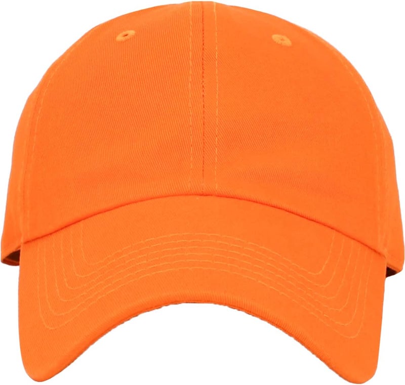 KBETHOS Classic Unisex Cotton Adjustable Low Crown Baseball Cap – Plain Dad Hat - Image 2