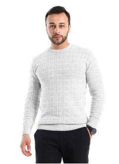 Wool Mens Pullover With Multi Design
