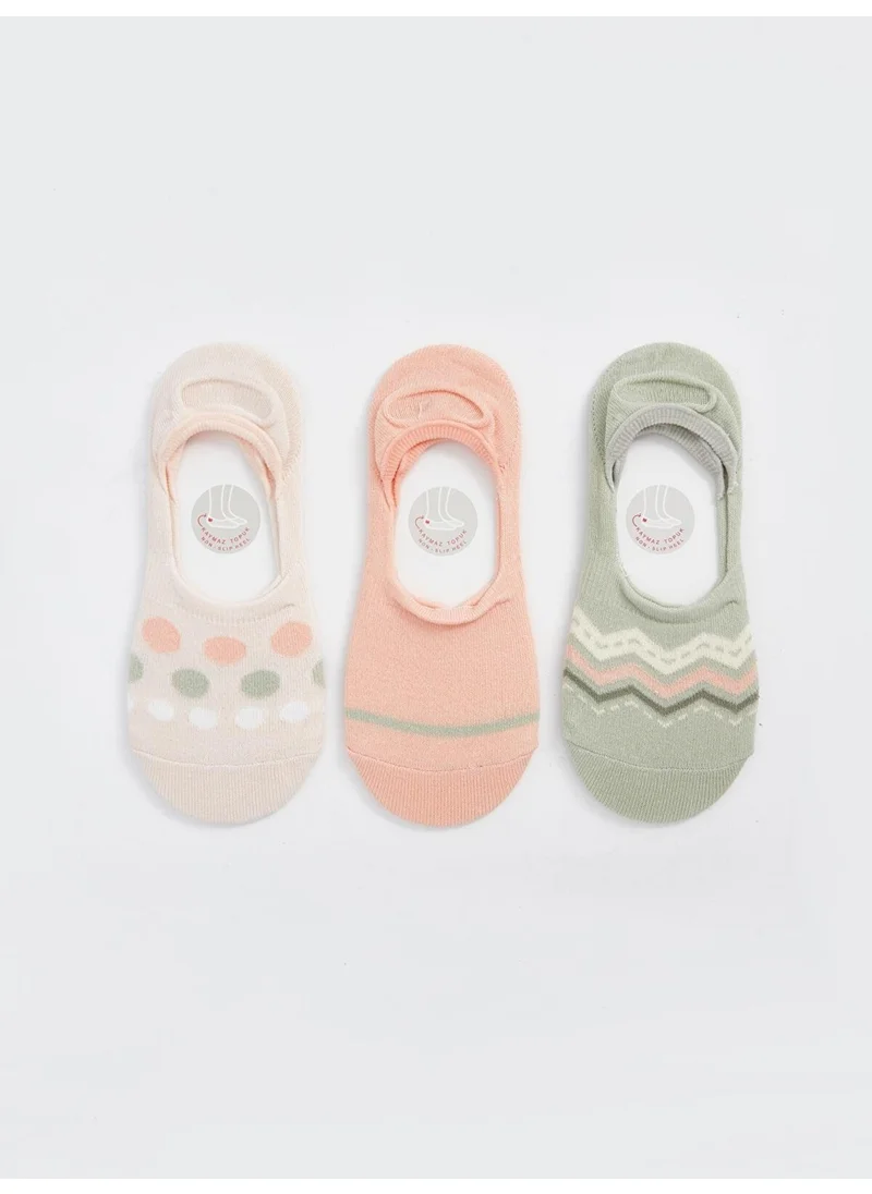ال سي وايكيكي Dream Patterned Women's Ballerina Socks 3-Pack