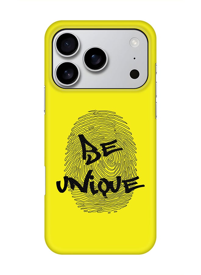 Stylizedd For iPhone 17 Pro,Case, [Compatible with MagSafe] Magnetic cover Slim fit Protection Matte, - Be Unique