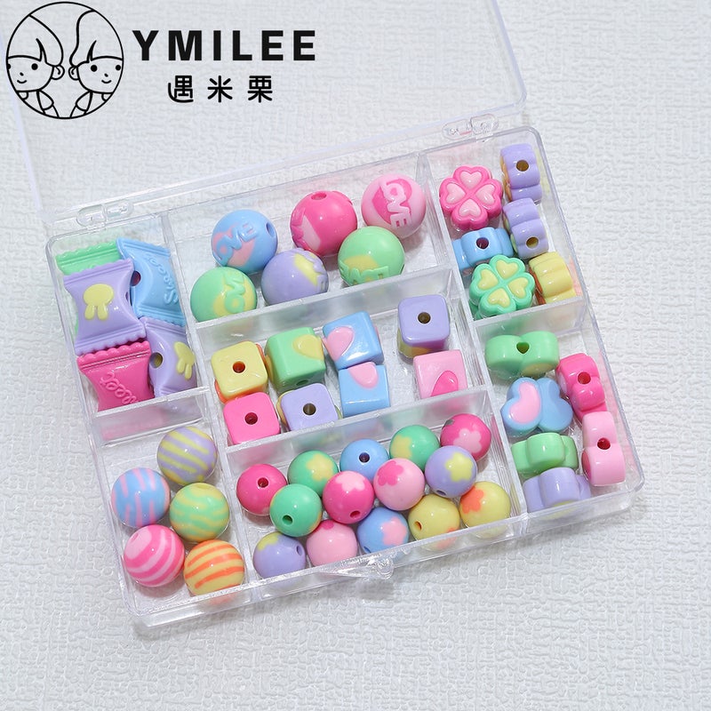Creative Beaded Accessories Acrylic Series Bracelet Jewelry Accessories Children'S Handmade Fashion Beaded Accessories - Image 2