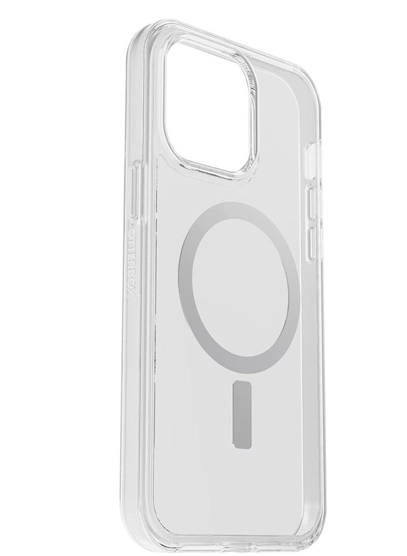 MUNTAQI Apple iPhone 14 Pro Max 6.7" 2022 Case - Slim & Lightweight Cover w/AntiMicrobial, Military Grade Drop Protection, Built-in Magnet, MagSafe Compatible - Clear - Image 3