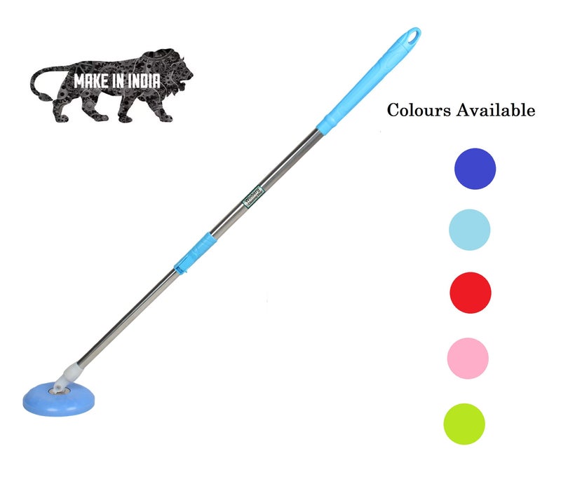 Winberg ® Bucket Mop Rod with 2 Refill 360° Spin Rod Stainless Steel Rod Stick Rotating Pole by Glitter Collection snglrodset03 - Image 5