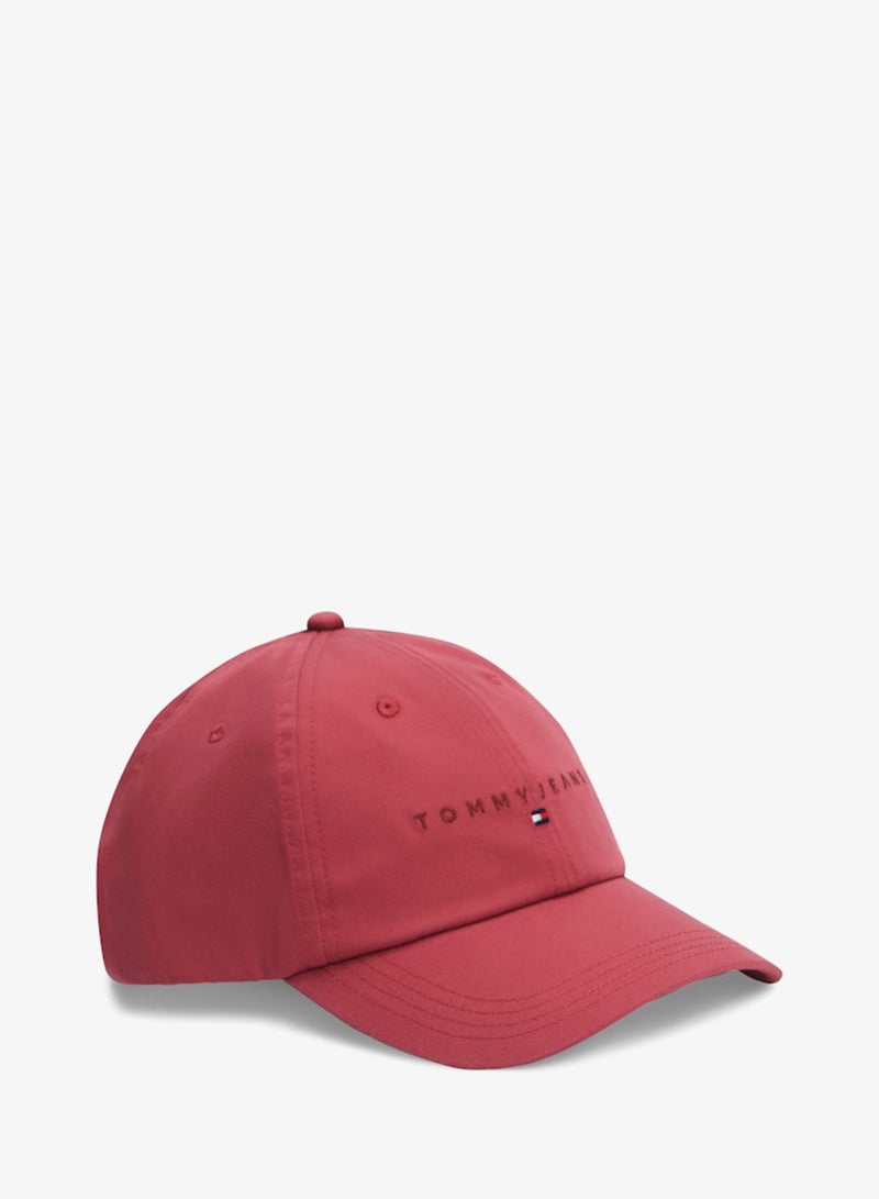 TOMMY JEANS Linear Logo 6 Panel Cap - Image 1