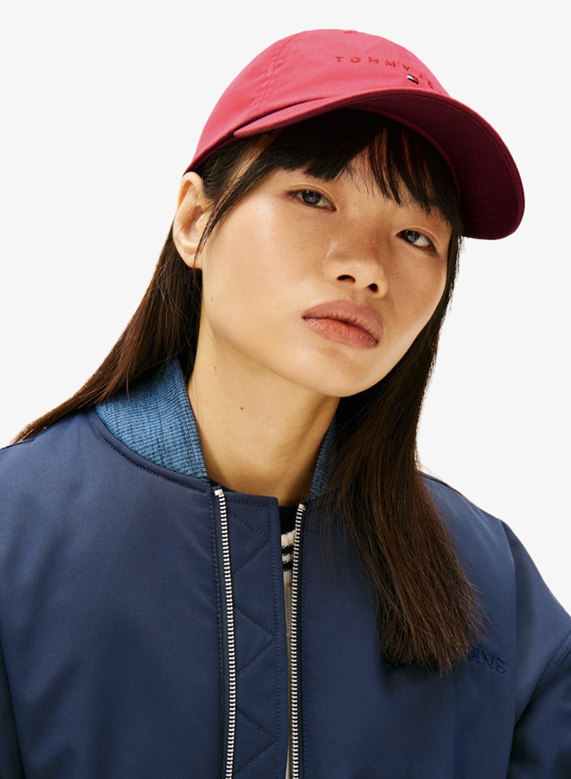 TOMMY JEANS Linear Logo 6 Panel Cap - Image 2