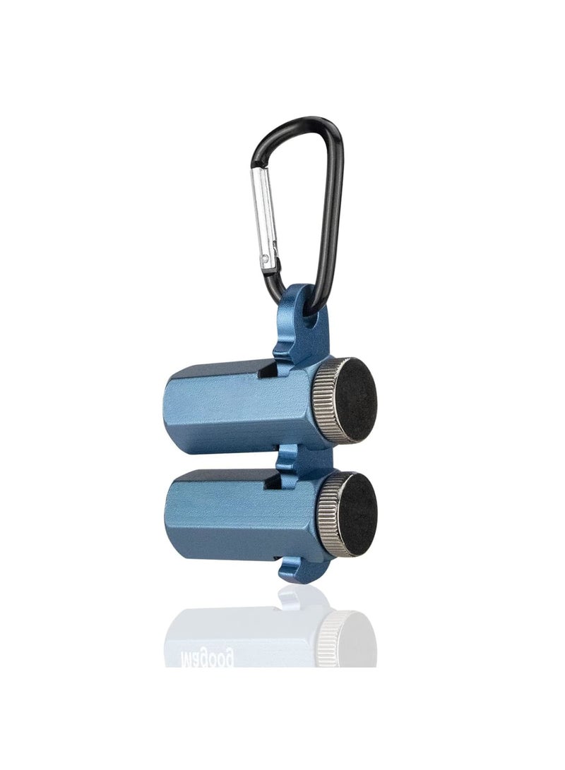 Zikra Stair Gauges for Framing Square, Tall Stair Gauges with Holder and Rafter, Lengthen Anti-Lost Non-Slip Framing Square Stops, Stair Gauge Knobs for Circular Saw, Dark Blue - Image 1