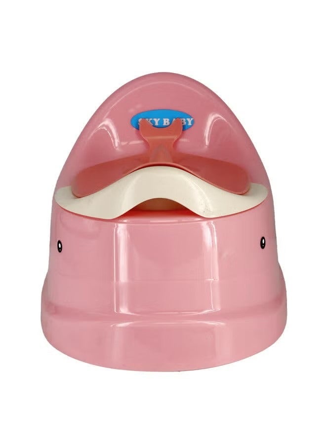 ORiTi Rahalife Baby Potty Training Seat For Kids Baby Potty Seat Chair With Closing Lid And Removable Tray Potty Trainer Seat For Toddlers Potty Seat For Baby 0 To 3 Years Assorted Colours  - Image 2