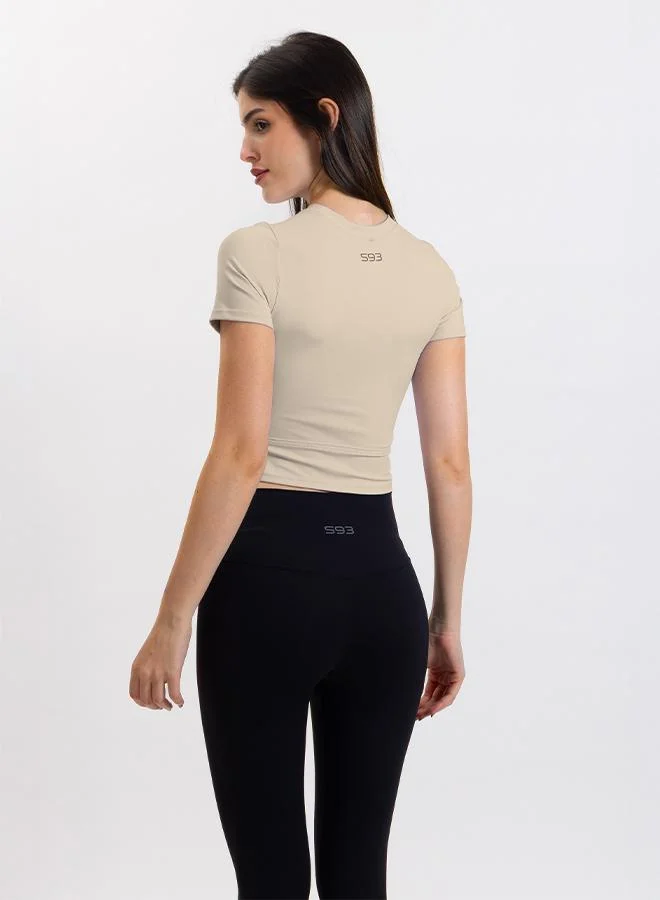SHAPES PADDED SOFT CROP TOP