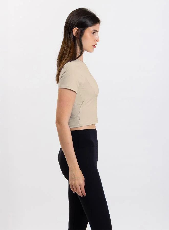SHAPES PADDED SOFT CROP TOP