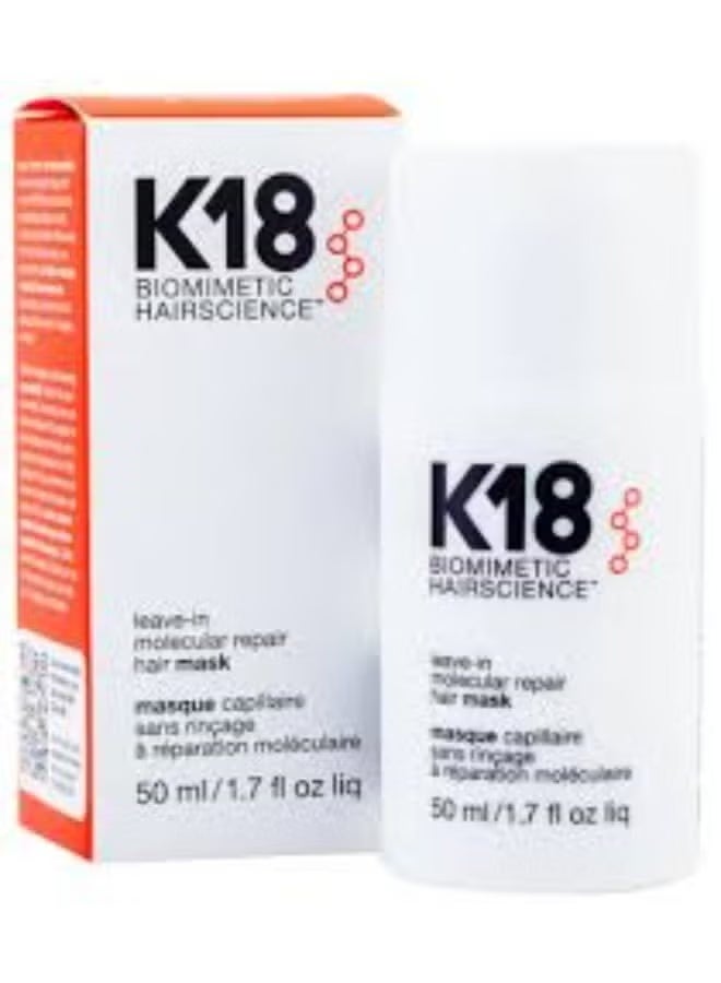 K18 Leave-in Molecular Repair Hair Mask 50Ml - Image 1