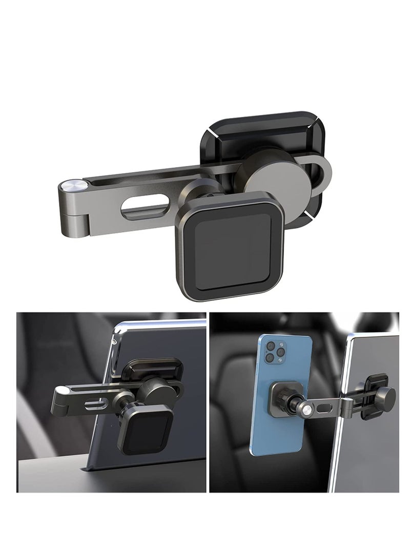 Y&D Car Magnetic Phone Holder Fit for Tesla Model 3/Y Auto Mount Folding Hiddens Bracket Compatible With Magsafe Cellphone 360° Rotation Invisible Support Gift Man Woman - Image 1