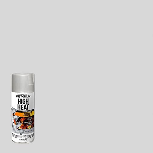 Rust-Oleum 248904 Automotive High Heat Spray Paint, 12 Ounce (Pack of 1), Flat Aluminum - Image 2