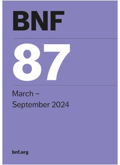 British National Formulary (BNF87) March 2024 