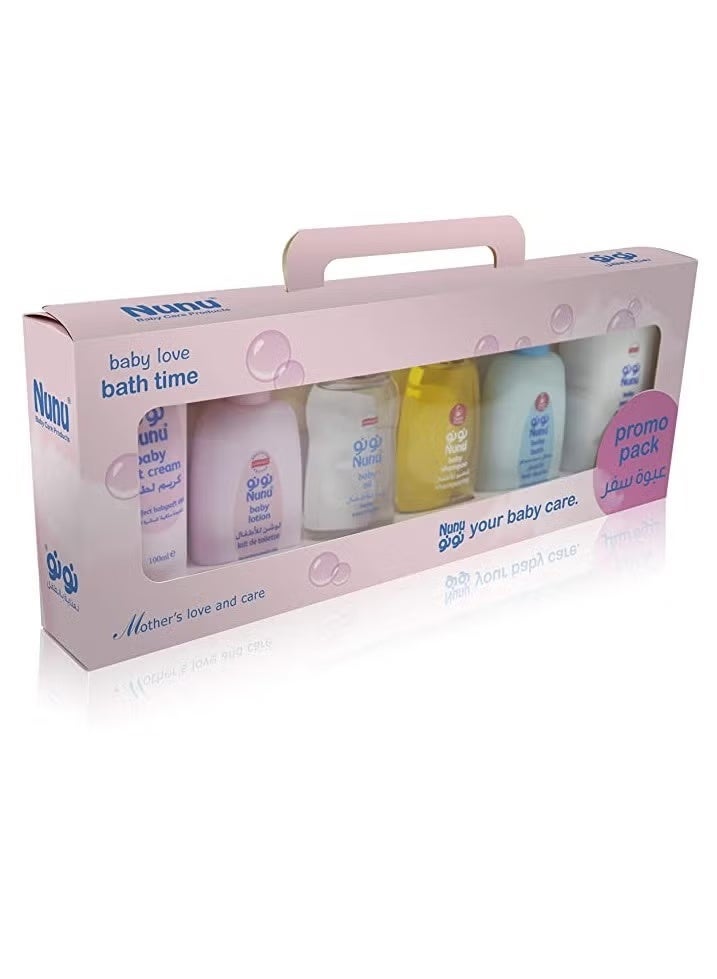 NoNo Baby Care Products Gift Set , 100ml, Newborn Care Kit 6 Pieces - Image 2