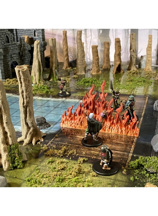 Extruded Gaming Wall of Fire Spell - Image 3