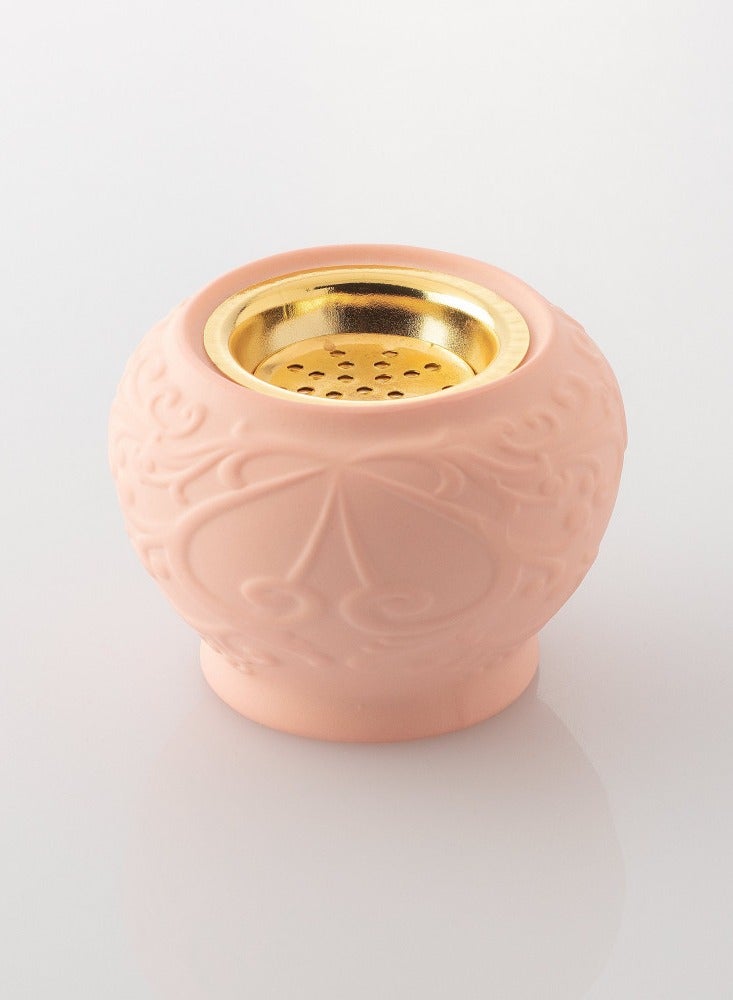 هيك مبخرة سيراميك لتزيين المنزل لون وردي