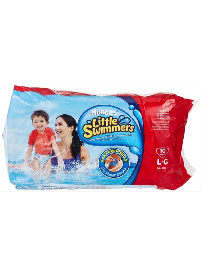 Huggies - Huggies Little Swimmers Disposable Swim Diapers, Swimpants, Size 5-6 Large (over 32 lb.), XX Ct. (Packaging May Vary) - Image 1