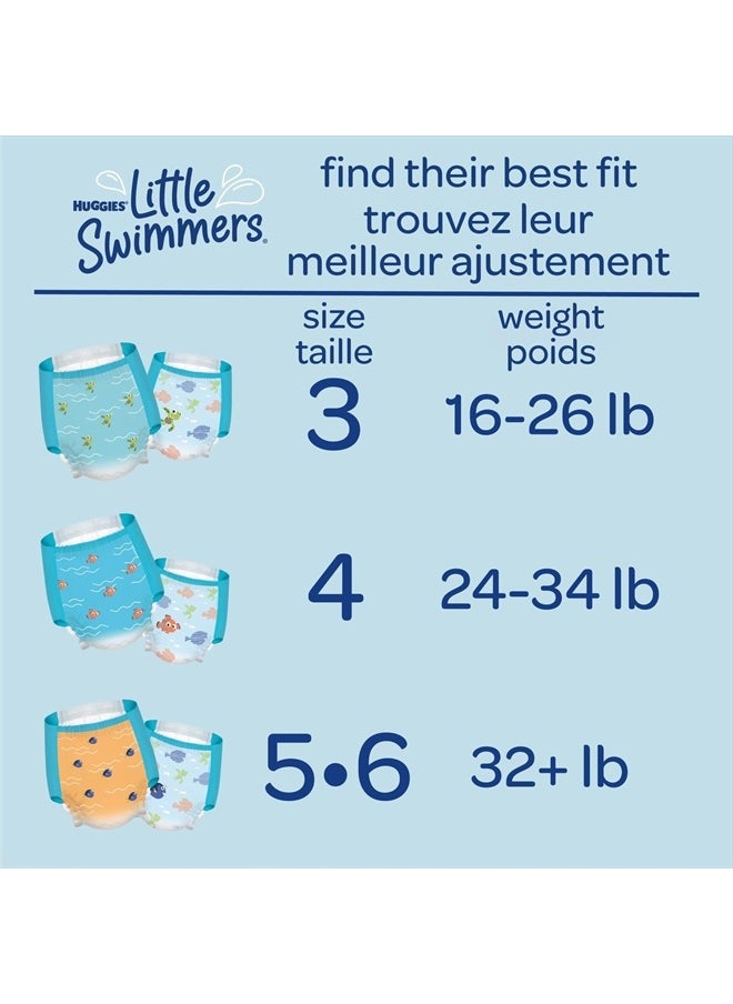 Huggies - Huggies Little Swimmers Disposable Swim Diapers, Swimpants, Size 5-6 Large (over 32 lb.), XX Ct. (Packaging May Vary) - Image 1
