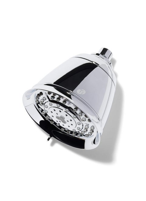 T3 Source Showerhead | Adjustable Chrome Shower Head with Chlorine Filter | Copper, Zinc, and Calcium Water Mineral Filter Reduces Free Chlorine and Hydrogen Sulfide